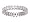 2.25 cts Princess Diamonds Eternity Band in 18k White Gold Size 5 LIFETIME WARRANTEE