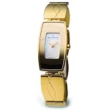 Women's White Mother of Pearl Dial Gold Tone Stainless Steel