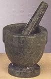 Evco Green Marble Collection Mortar & Pestle