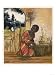 Slave Girl in New Orleans Reacts Nervously to a Sound Behind Her Art Giclee Poster Pr...