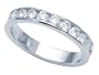 0.75 (3/4) cttw Karina B(tm) Round Diamonds Band - Platinum, 18kt White or Yellow Gold