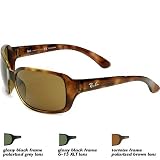 Ray-Ban RB4068 Sidestreet - glossy black w/polar grey