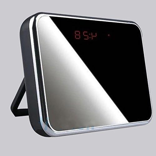 Lentenda 5mp Mini Hd Cam Alarm Clock Video Camera DVR Dv Digital Recorder Motion Remote