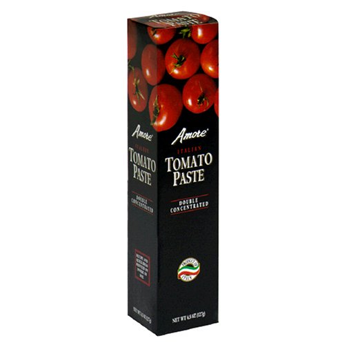 Amore Tomato Paste, 4.5-Ounce Tubes (Pack of 12)