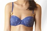 Verdissima Rete Pois Lace Balconnette Bra