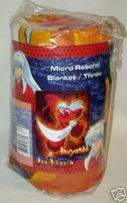 Inuyasha Power Sword Microfiber Blanket Throw NEW