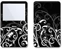B&W Fleur Design iPod classic 80GB/ 120GB Protector Skin Decal Sticker