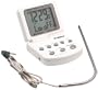 Polder Cooking Thermometer with Timer and Clock