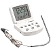 Polder Cooking Thermometer with Timer and Clock