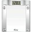 WEIGHT WATCHERS SCALE CHROME AND GLASS