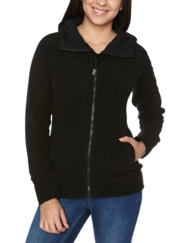 Bench Damen Fleecejacke mit Kapuze NINE HOLE, black, S, BLEA2387_BK001 Preisvergleich