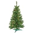 3.5' Pre-Lit Imperial Pine Artificial Christmas Tree - Multi Dura Lights