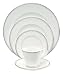 Nikko Ceramics Platinum Pearl 5-Piece Place Setting, Service for 1