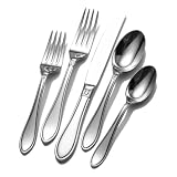 Wallace Riviera 53-Piece Stainless Steel Flatware Set, Service for 8