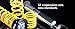 ST Suspension 90605 Coilover Kit for Audi A4 (8E/B6-B7) Sedan Quattro and Convertible, (Set of 4)