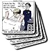 Londons Times Funny Music Cartoons - Dr. Ron Howard, Opie GYN - Coasters