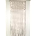 Fadenvorhang mit Bord�re GRAU 2,40m x 0,90m