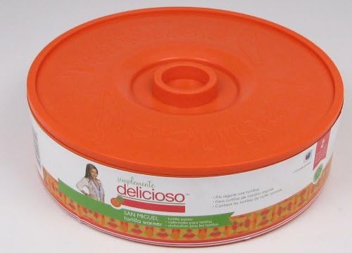 Simplemente Delicioso Tortilla Warmer, Orange