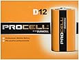 DURACELL D12 PROCELL Professional Alkaline Battery, 12 Count