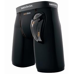 Shock Doctor Men's Power Compression Short with BioFlex Cup