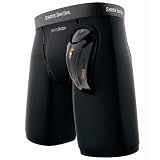 ShockDoctorMen'sPowerCompressionShortwithBioFlexCup