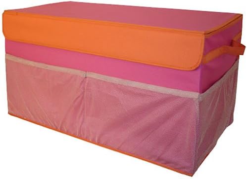 Kangaroom CTC01096PKKRLG Large Collapsible Toy Chest, Pink