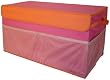 Kangaroom CTC01096PKKRLG Large Collapsible Toy Chest, Pink