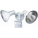 Heath Zenith SL-5412-WH-D 300-Watt Motion-Sensing Twin Security Light, White