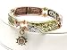 Sieze The Day Sun Charm Beads Stretch Bracelet
