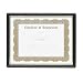 Framed Certificate, 11"x8 1/2", Black/Gold Frame (SPR02325) Category: Frames
