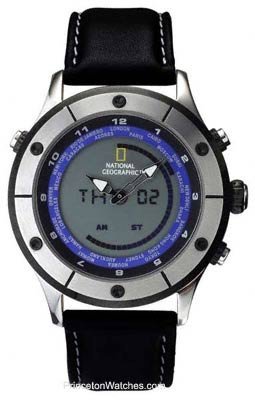 National Geographic Men’s NG750GKSK TimeTrekker II Ana-Digi Watch