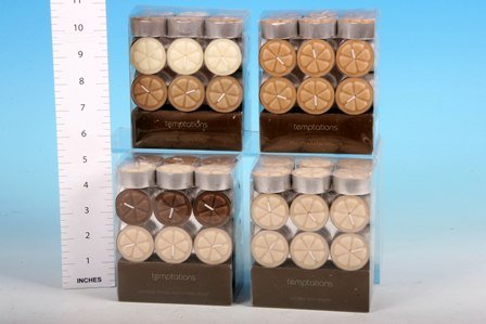 Temptations Scented Tea Light Candles 22/Pk