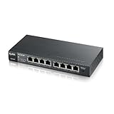 ZyXEL 8-Port GbE PoE+ Unmanaged Switch (GS1100-8HP)