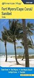 Fort Myers/Cape Coral/Sanibel Florida Street Map (American Map)
