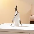 Penguin chrome Ornament Gift Chirstmas Birthday Present