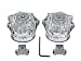 ACE FIT-ALL FAUCET HANDLE Clear Lucite