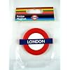 Transport for London Underground Rubber Fridge Magnet 'LONDON' Roundel