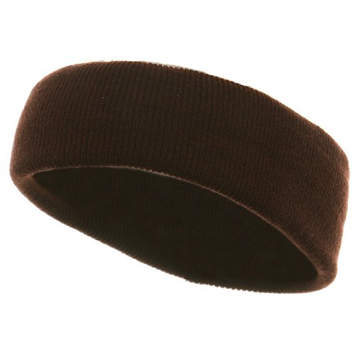 Head Bands (wide)-Brown W12S25B