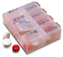 Lewis N. Clark Eight Day Pill Box, Clear