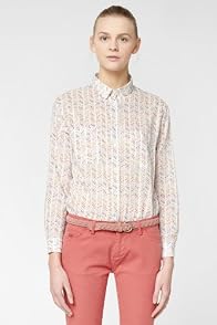 L!VE Long Sleeve Mini Tribal Printed Woven Shirt