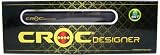 Turboion Croc Designer Titanium Flat Iron, Auto Shutoff, Black, 3/4 Inch