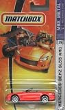 Mattel Matchbox 2007 MBX Metal 1:64 Scale Die Cast Car # 19 - Red Mercedes-Benz SL55 AMG