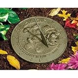 Outdoor Living : Sundial - Frogs (French Bronze) (12" Diameter)