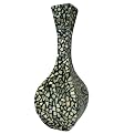 Ceramic Vase With Long Neck And Square Top - Multi colored