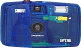 Cobra Crystal 35mm Manual Flash Camera, Translucent Blue