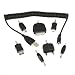 USB Ladekabel für diverse Handys Iphone Motorola Nokia Sony-Ericsson Samsung mit 7 Adapter