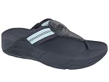 FitFlop "WalkStar" Patent Sandal Navy SZ 8