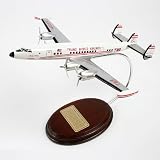 L-1049 Constellation TWA Wood Model Aircraft