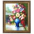 Floral Bouquet Oil Painting on Canvas - 25x29