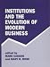 Book Institutions and the Evolution of Modern Business